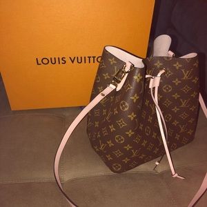 BRAND NEW Baby Pink and Brown Louis Vuitton.